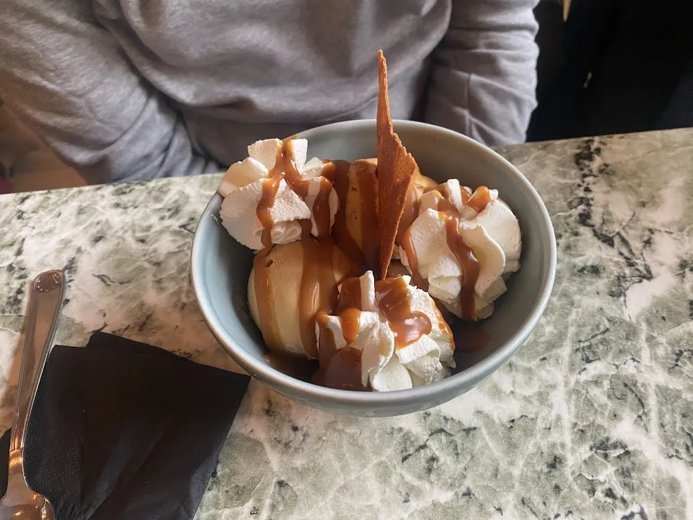 Caramel Liégeois