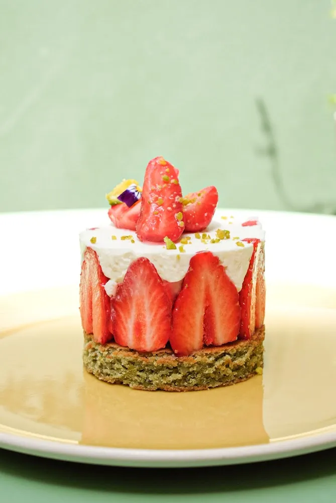 Fraisier Pistache
