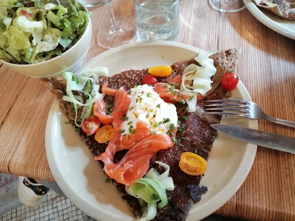 Galette Gravelax de Saumon Fumé